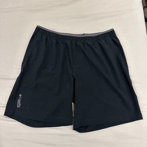 Columbia 8" Shorts - Men's L - Black